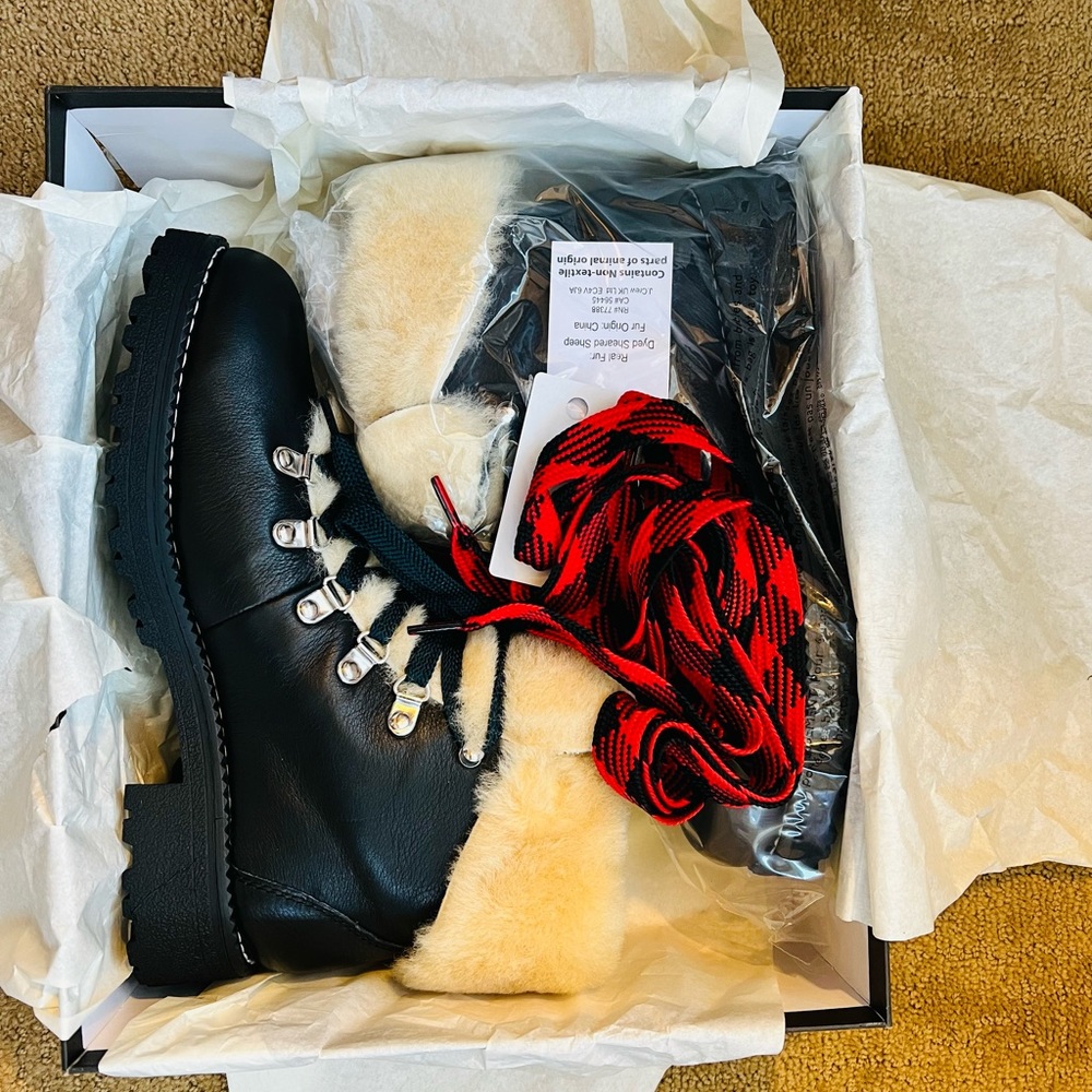 J Crew Nordic Boot - size 9, Black, New with Box